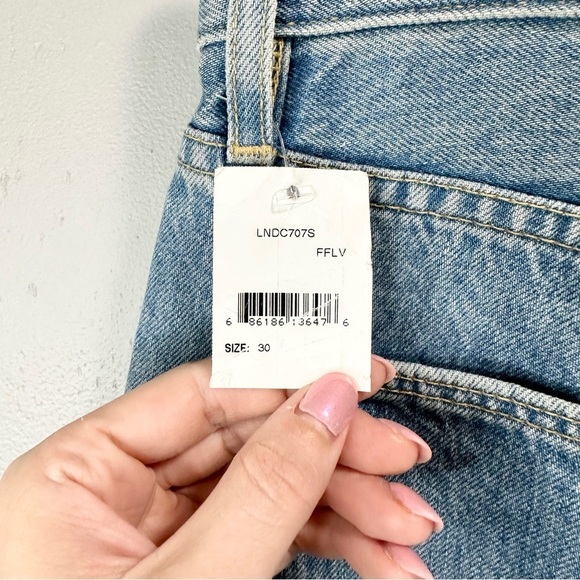 SLVRLAKE London High Rise Straight Jeans in Fool For Love - Picture 8 of 10